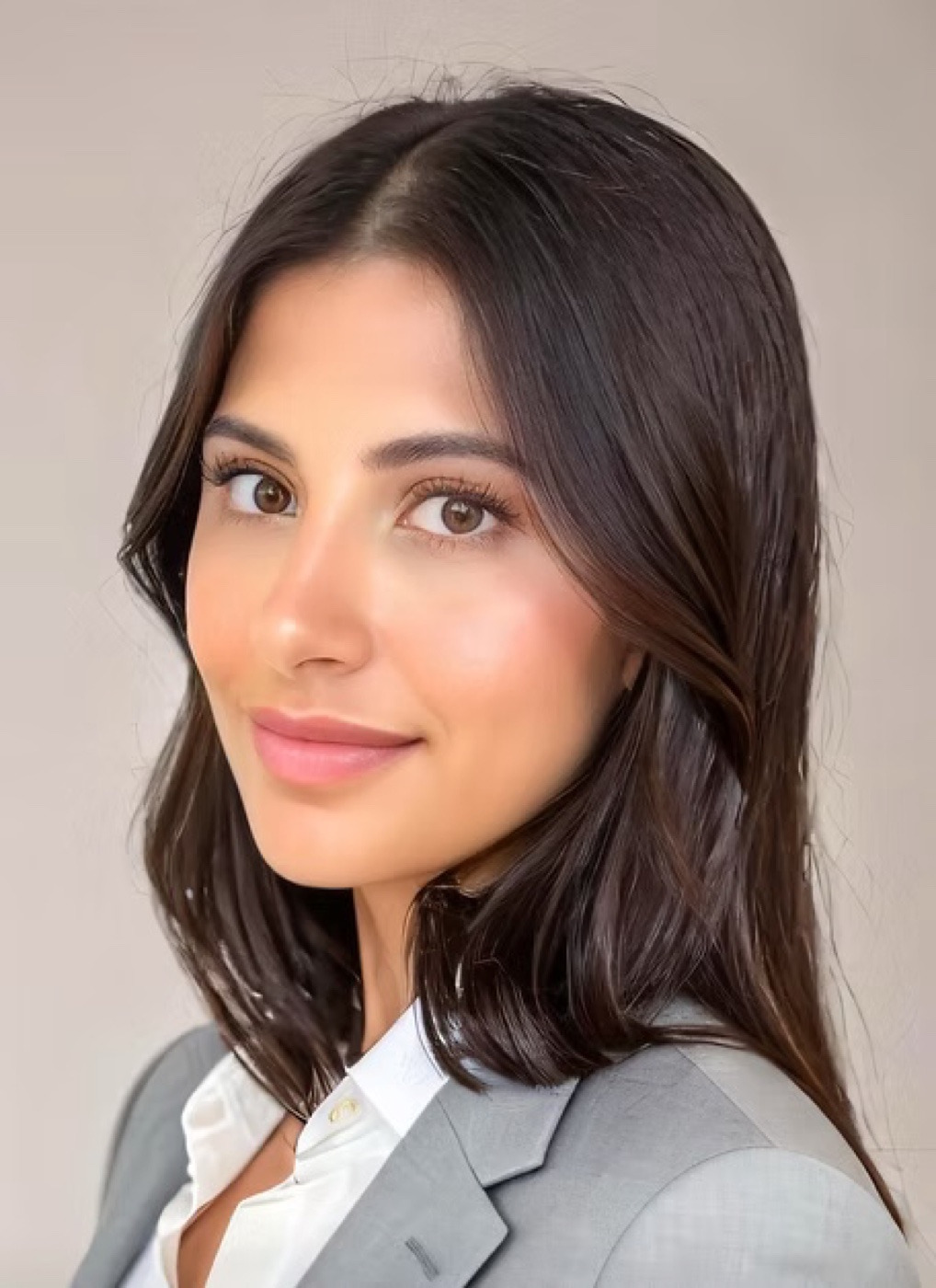 A Blanca Beauty Bar nail artist in a soft daylight portrait