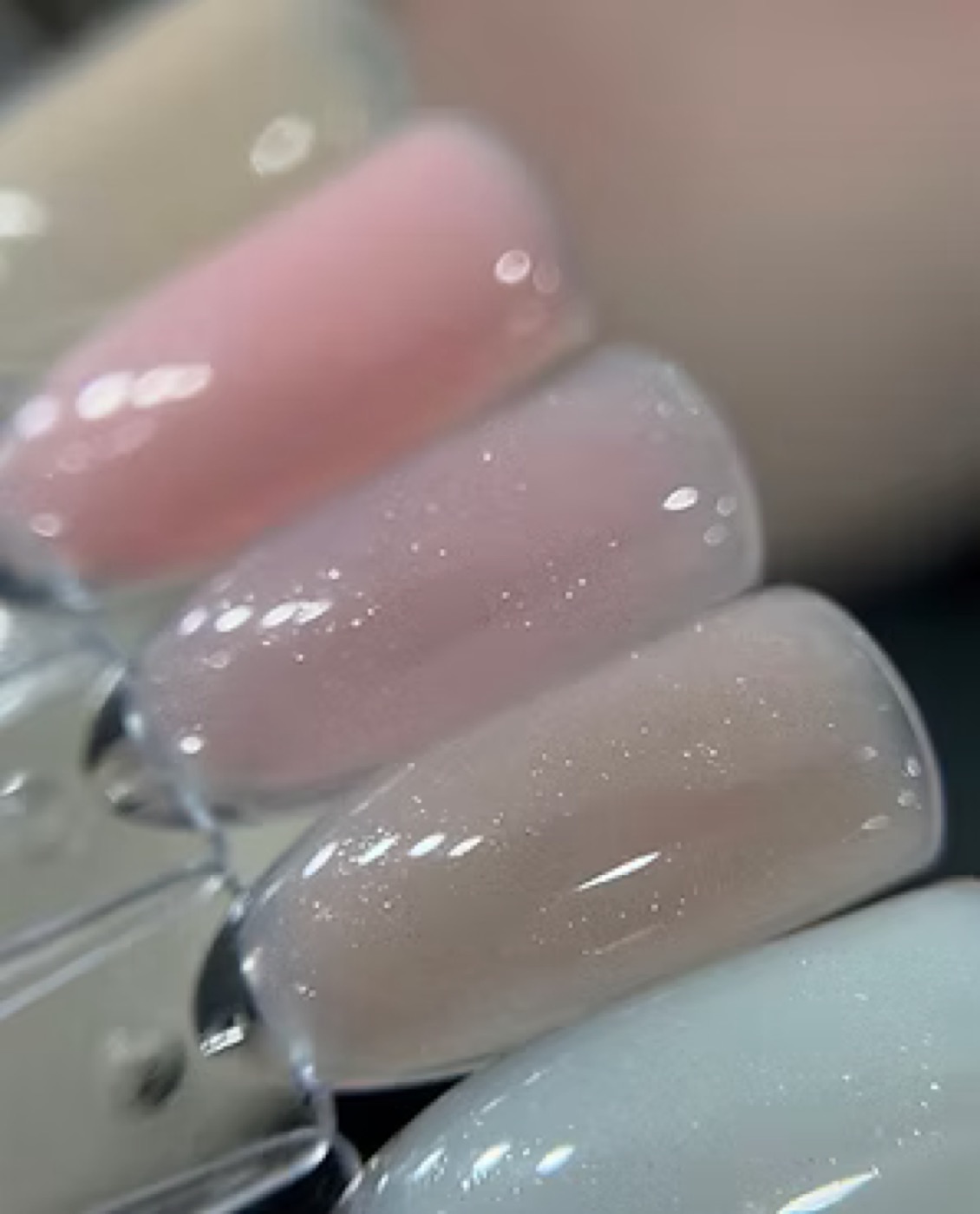 A Naked Manicure, sheer pearlescent finish